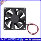 Computer Fan 8025 Desktop PC Case Cooling Fan DC 12V 2-Pin 2-Wire Connector AU