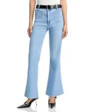 Paige Marlow Skimmer Flared Jeans in Jaunt