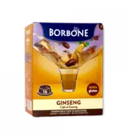 Ginseng CAFFÈ BORBONE - 16 Compatible Capsules A MODO MIO By 7g