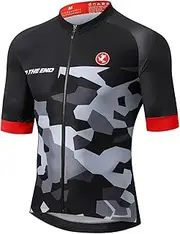 [UGLY FROG] Cycling Jersey Men Short Sleeve Bicycle Clothing with Pockets Breathable Quick Dry Summer