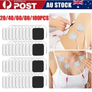 20-100X Tens Machine Replacement Electrode Pads Gel Self Adhesive 4X4cm Reusable
