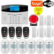 Wireless WIFI GSM Home Security Alarm System Motion Sensor Detector Compatible