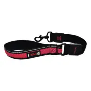 Scream Reflective Bungee Leash w/ Padded Handle for Dogs Loud Pink 3.8 x 55cm