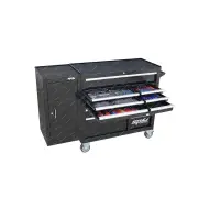 SP Tools 237Pcs Custom Series Roller Cabinet Toolkit with Side Cabinet