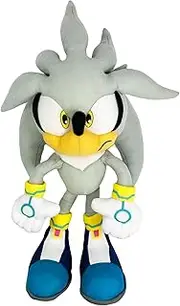 Great Eastern GE-8960 Sonic The Hedgehog 13" Plush Doll, Silver