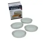 Bonjour Oval Ramekins White 4.5 oz. Set of 4 NEW