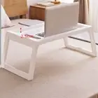 Foldable Bed Table Folding Breakfast Bed Desk Table Computer Laptop Holder for