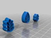 Leaf Polymer Clay Cutter | Premium 3D Printed Clay Cutters | Crafting Tools for