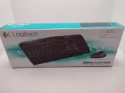 Logitech Wireless Keyboard And Mouse Combo New