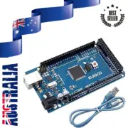 Arduino Mega2560 R3 16U2 Development Board with USB Cable Compatible IDE Blue AU