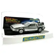 SCALEXTRIC - 1:32 Scale BTTF 2 - Delorean 1:32 Limited Edition Slot Car - G1155T