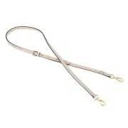 Leather Adjustable Replacement Bag Straps, Pink, Gold Buckle