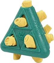 Generic Snuffle Toys for Dogs Interactive Portable Hiding Food Puzzle Toy Chew Toys for Small Medium Large Dog Aggressive Chewers, Green