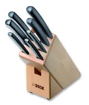 F.Dick Pro-Dynamic Wooden Knife Block, 7pcs