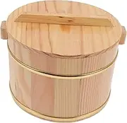LOLIPPYY Cask Rice Cask Chinese Rice Storage Tub Bucket Restaurant Supply Multi Storage Random Style