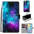 Flip Universe Sky Wallet Phone Case For iPhone 11 12 Pro Max XR XS X 6 7 8 SE