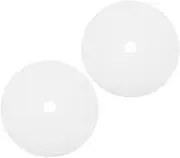 UTHCLO 2pcs Round Silicone Dehydrator Mats Non Stick Food Dryer Sheets Lightweight for Drying Fruits Vegetables Meat for Home Use Special Occasions