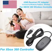 For Microsoft Xbox 360 USB Wireless Receiver Game Controller Adapter Windows PC