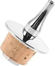 Liquor Bottle Pourer Tops with Cork Base Bitters Bottle Tops for Bars Home Restaurants for Professional Bartenders and Home Enthusiasts