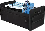 Car Boot Organiser, Trunk Organizer With Handles Auto Boot Storage Box Foldable Waterproof Storage Organiser For Car