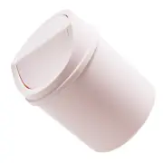 Household Trash Can Plastic Garbage Bin Car Trash Can Bin Waste Basket Lids