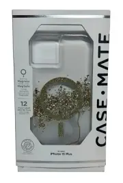 Case-Mate Tough iPhone 15 PLUS MagSafe Case - Karat Marble - NEW