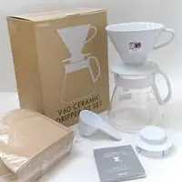 在飛比找蝦皮購物優惠-HARIO V60白色濾杯咖啡壺組 VDS-3012W 陶瓷