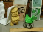 '70s AVON {LOT} Male Chauvinist Pig Soap + Wknd Decision Maker *NOS* Vtg Ltd