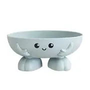 4Pcs Cute Cartoon Shape Box Non-Slip Bath Shower Supplies Dish Soap Holder Bathroom Accessories
