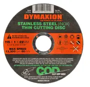 Dymaxion INOX Thin Cutting Disc - 115mm - 25 Piecs Shrink Wrapped
