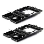 2PCS 15.5x8.5cm Rat Traps Metal Steel Mouse Traps Durable Mousetrap Bait Snap