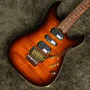 SCHECTER NV-3-22-AL Flame Maple Top Tyger Eye Burst Order Model