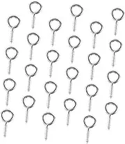 50pcs Sheep Eye Screw Nails Set Accessory Hook Screw Hooks Size for Home Organization