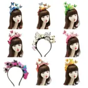 Butterfly Headpiece Party Hat Butterfly Fascinator Hat Butterfly Headbands