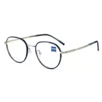 在飛比找ETMall東森購物網優惠-【ZEISS 蔡司】鈦金屬 光學鏡框眼鏡 ZS22111LB