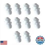 3/8" RO Water Tube Fitting,Bulkhead Connector,Quick Connect Bulkhead Connecto