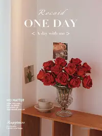 在飛比找松果購物優惠-法式風格絹花玫瑰花束 客廳擺件婚慶花藝桌花擺設裝飾 (2.1
