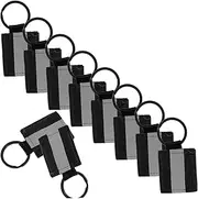 Abaodam Double Sided Reflective Keychain Tags High Visibility Back Charms for Stylish Zipper Pulls Adorable Pendants for Easy Hanging for Back