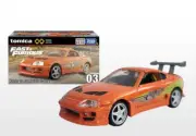 [TOMY]TOMICA Premium Unlimited 03 Fast & Furious Toyota Supra ORANGE New