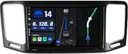 6G + 128G Octa Core Android 14 Car Radio for VW Sharan (2012-2018) - CarPlay Android Car - Reversing Camera & Mic - IPS 9 Inch 2 DIN - DAB Steering Wheel Control Fast Boot 360-CAM Bluetooth