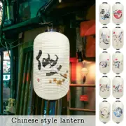 Chinese Traditional Crane Paper Lantern Cuisine Izakaya Restaurant Decor Lantern