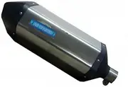 AEspares Compatible With Royal Enfield Classic 350 cc 500 cc Red Rooster SS Exhaust Silencer