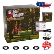 Easy Setup Solo Slinger Dog Zipline – 50 ft Adjustable Play Solution