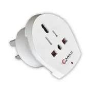 Universal Travel Power Adapter UK US EU Socket to AU/NZ Plug