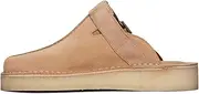 [Clarks] Womens Trek Mule Light Tan Combi Brown | 26169975