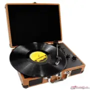 Pyle PVTT2U Retro Belt-Drive Turntable w/USB-to-PC Connection