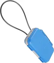 Password Protection, Water Proof Lockbox with Cushioning Foam Safety Box Portable Lockbox for Camping, Boating, Fishing Use