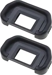 [EMSea] 2PCS Camera Viewfinder Protector Eyecup Eyepiece Replacement Compatible with Canon EOS 6D 5D 5D MarkII 80D 70D 60D 50D 40D 30D 20Da 20D 10D D60 D30 A2E