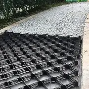 Gravel Grid for Path, Ground Grid Mud Control Grids for Garden Driveways Shed Base, Honeycomb Anti-Deformation Grid 3/4/5/6/8/10 M(6x7 m/20x23 ft)