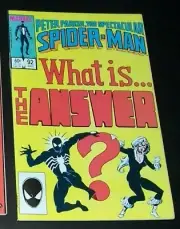 VFNM 92, 1st Appearance The Answer PETER PARKER Spectacular Spider-Man SYMBIOTE